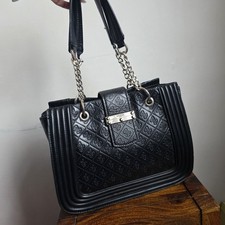 GUESS Est. 1981 Black Quilted