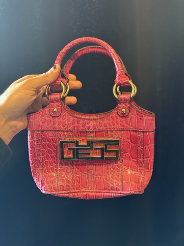Womens pink guess - bag, y2k