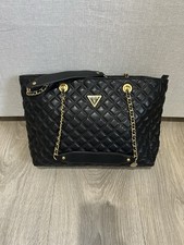 GUESS Black Quilted Shoulder