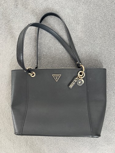 Guess black faux leather - guess,