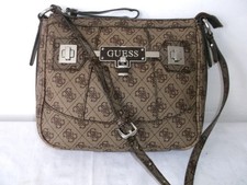 Stunning Guess monogram Brown