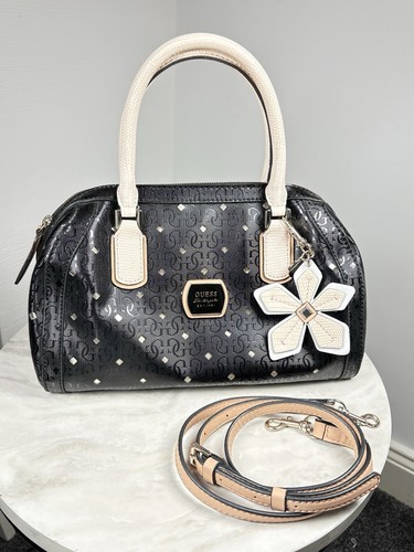 Guess faux leather - guess, black