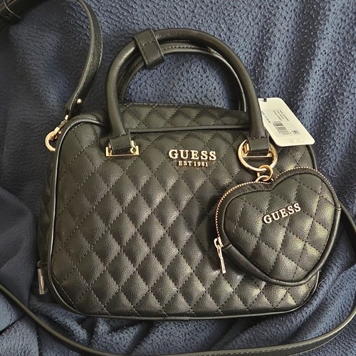 Guess black quilted - guess,