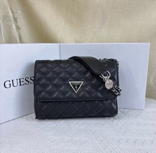 Guess black quilted chain - guess,